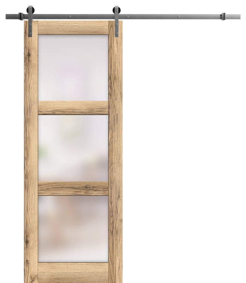 Barn Door 42 x 84 | Lucia 2552 Oak | 8FT