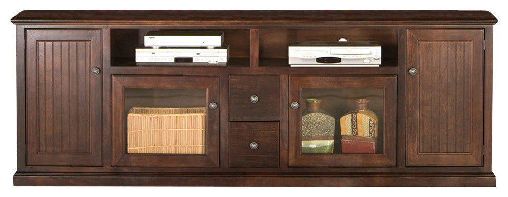 Eagle Furniture 90" Coastal, Thin Entertainment Console, Tempting Turquoise