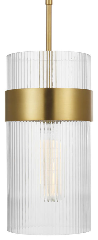 Generation Lighting, CP1171BBS, Large Pendant, Burnished Brass