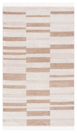 Safavieh Couture Natura Collection NAT225 Rug, Ivory/Light Brown, 6'x9'