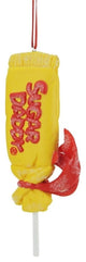 4.5" Candy Lane Tootsie Roll Lollipop Christmas Ornament