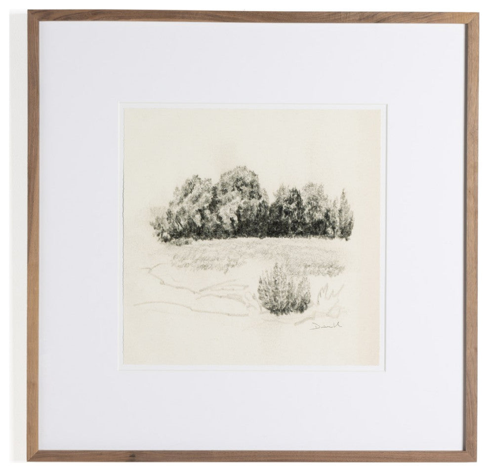 Land Sketch 1 By Dan Hobday