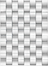 Ziggy Rectangular Contemporary Geometric Designed Mirror