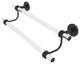 Clearview 18" Double Towel Bar with Groovy Accents, Venetian Bronze