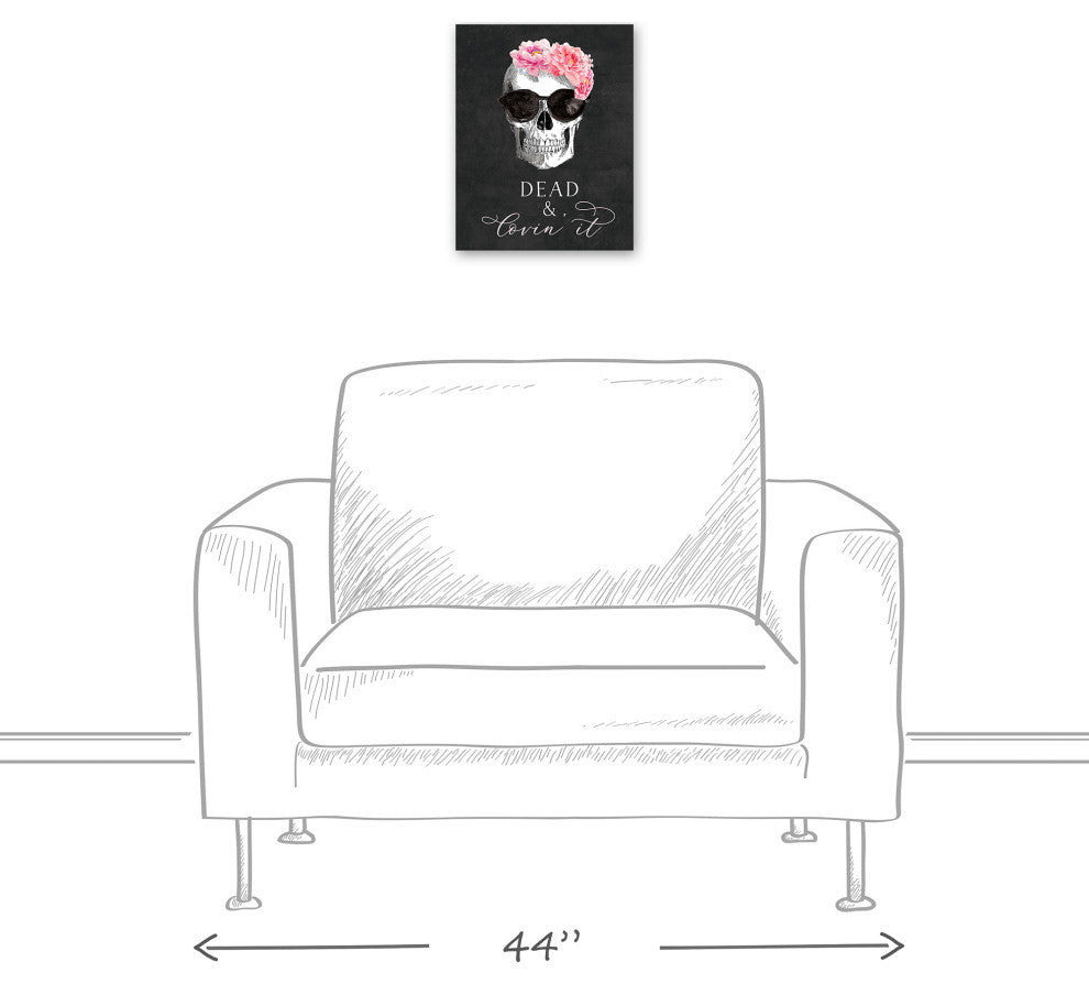 Dead And Lovin'' It 11x14 Canvas Wall Art