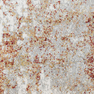 Yasmin Acy Area Rug, Red, 7'10" x 10'6", Abstract