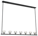 Aragon LED Chandelier, Matte Black