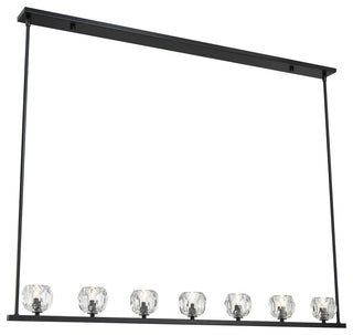 Aragon LED Chandelier, Matte Black