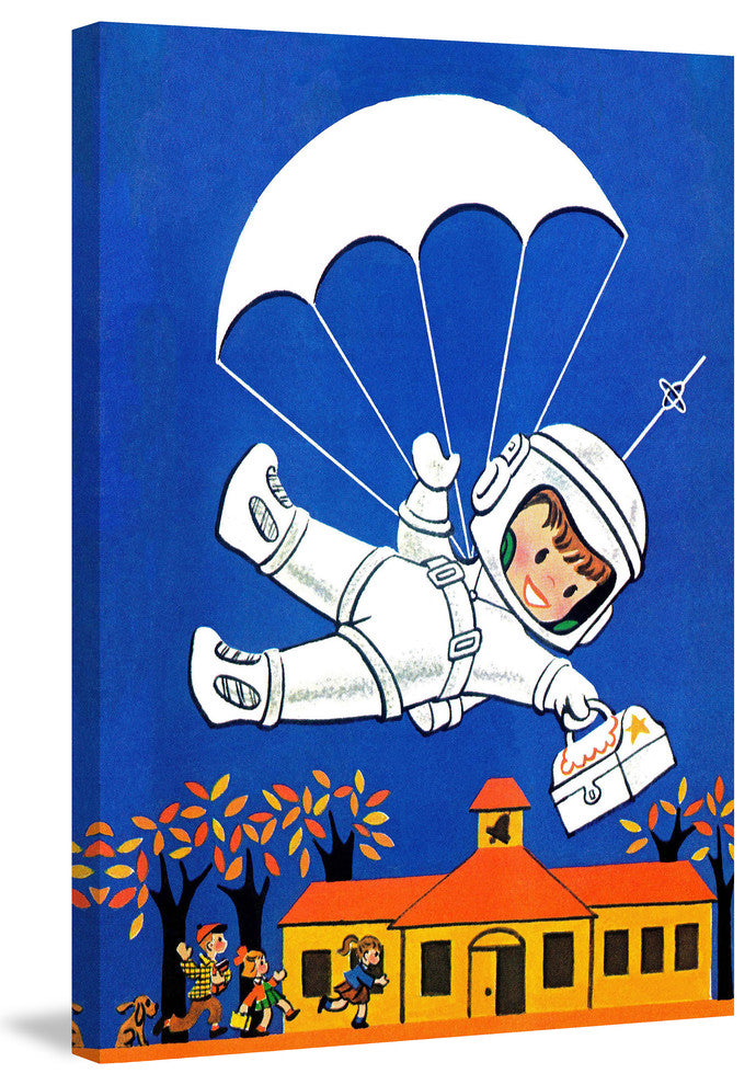 "Astro Boy" Painting Print on Canvas by Curtis