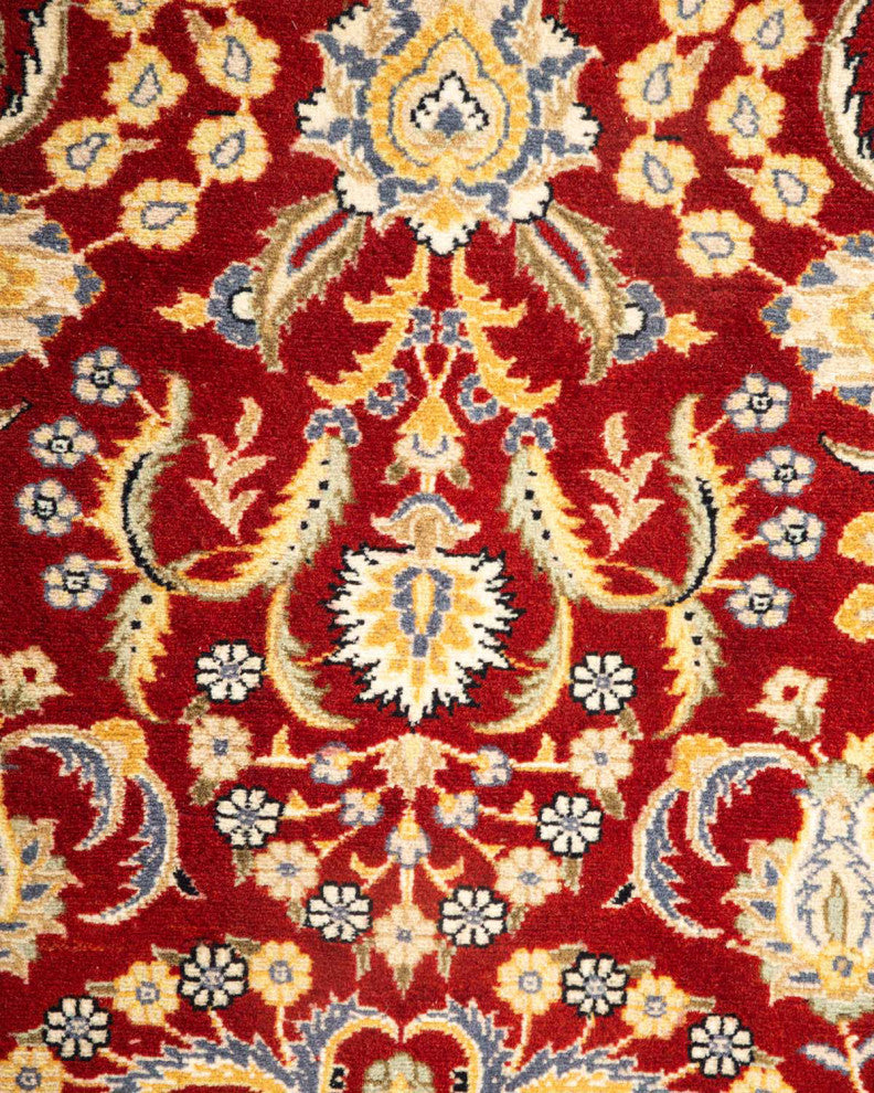 Mogul, One-of-a-Kind Hand-Knotted Area Rug Red, 3'0"x4'9"