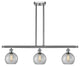 Innovations Lighting 516-3I-SN-G122-8-LED Athens 3 Light 36" Island Light