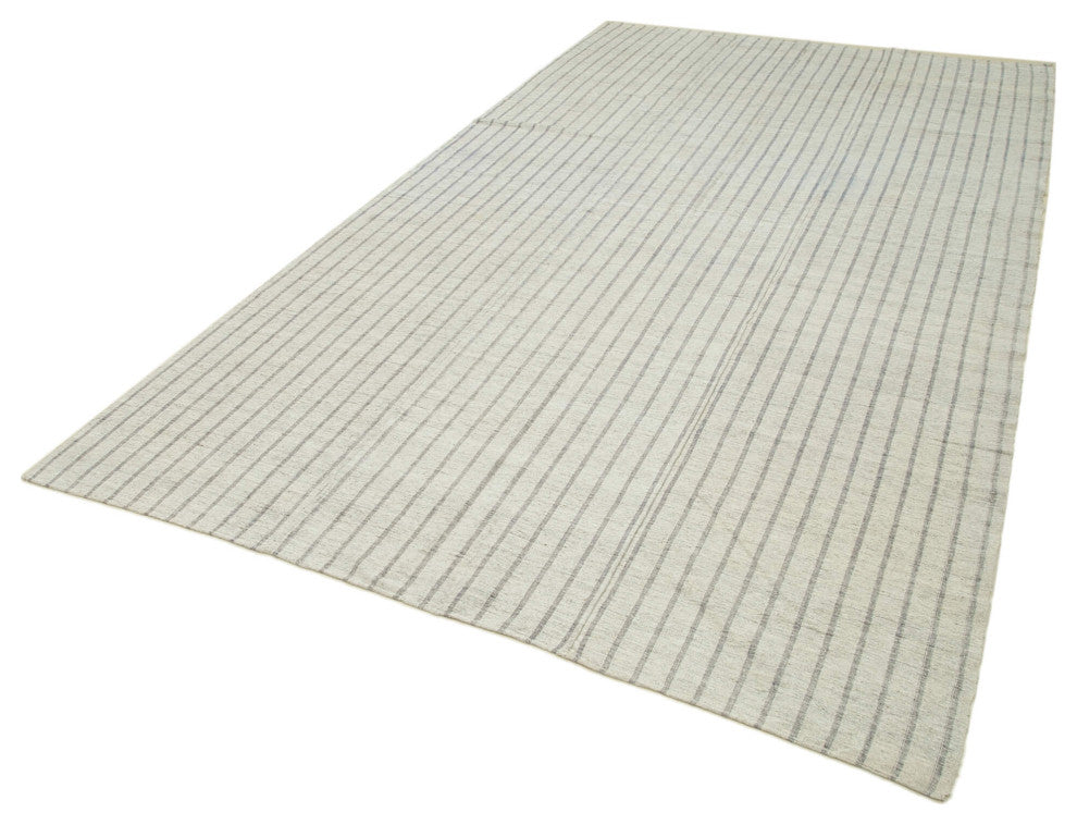 Rug N Carpet - Handwoven Oriental 6' 2'' x 11' 6'' Tribal Wool Kilim Rug