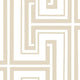 Shades, Damask Geometric Graphic White, Cream Wallpaper Sample