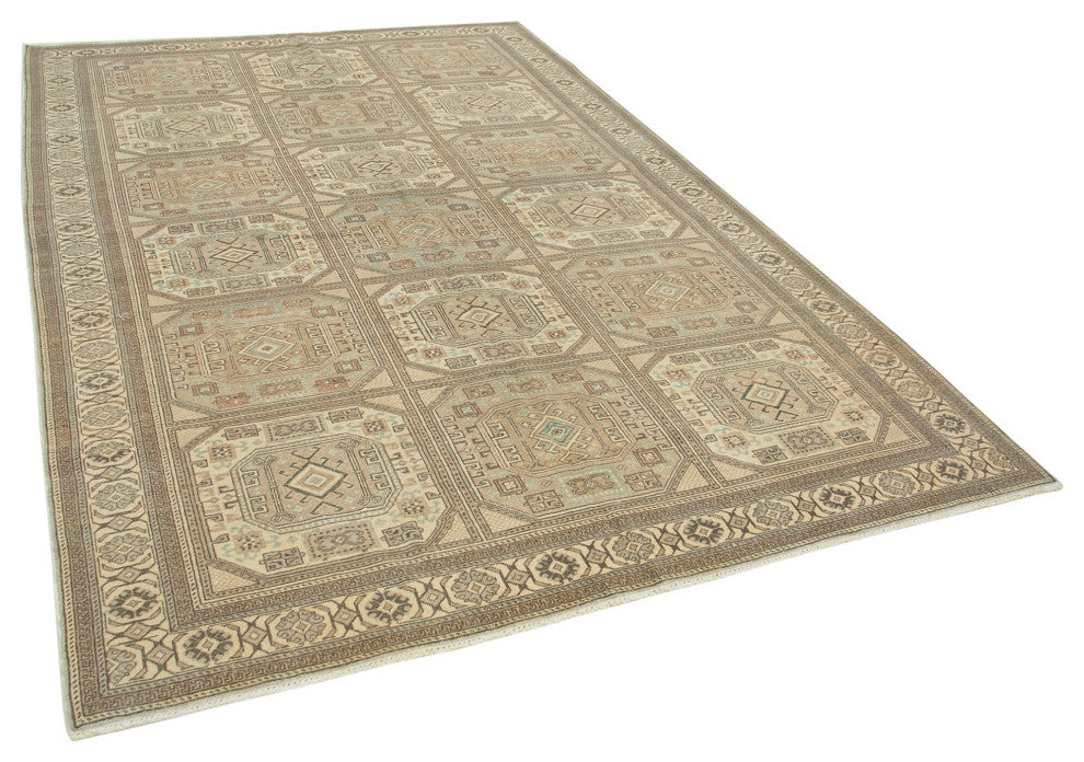 Rug N Carpet - Handwoven Turkish 6' 7'' x 10' 0'' Contemporary Area Rug