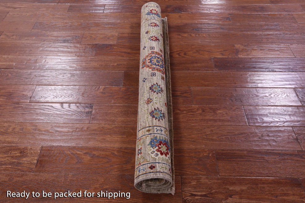 4' 1" X 5' 9" Persian Hand-Knotted Wool Rug - Q12581