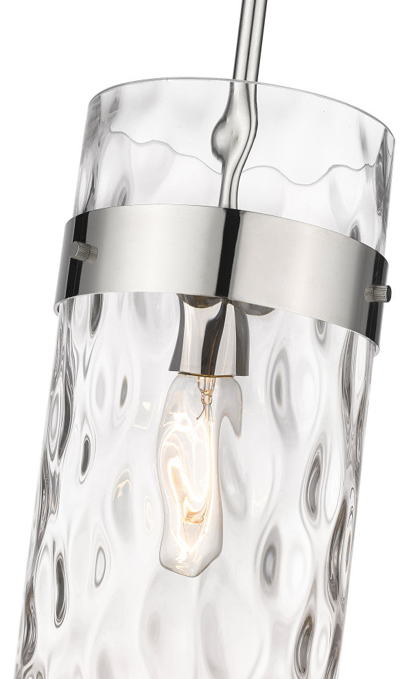 Zlite 3035P6-PN 1-Light Pendant, Clear