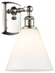 Innovations 516-1W-PN-GBC-81-LED 1 Light Sconce, Polished Nickel