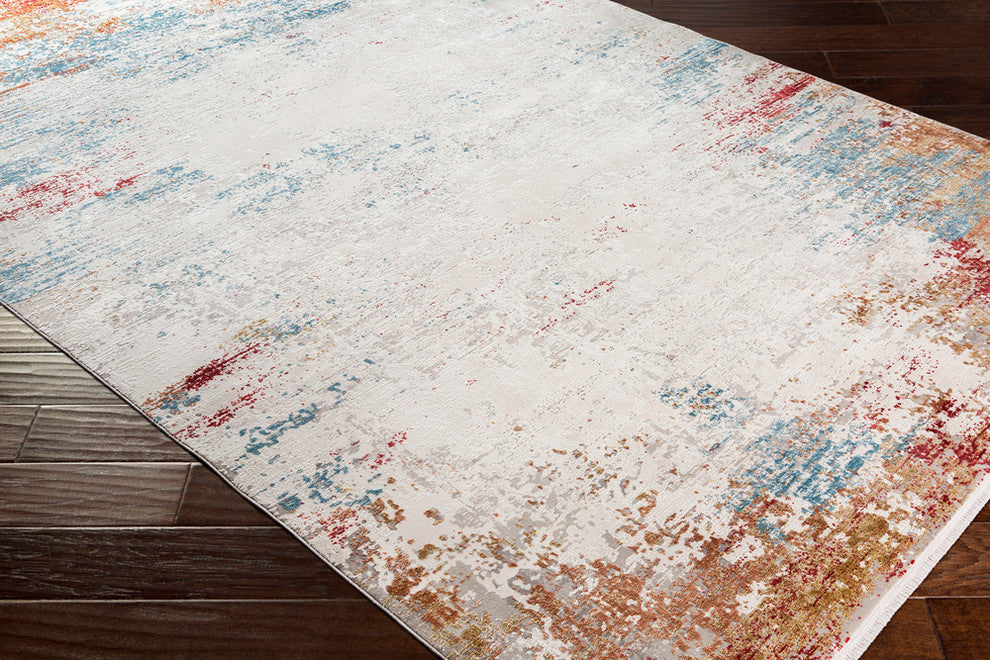 Machine Woven Solar Rectangle Area Rug SOR-2303, 9''6"x13''