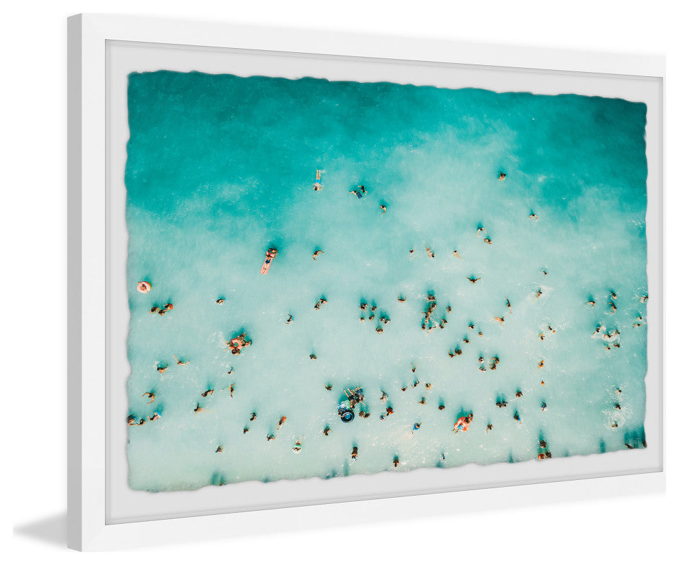 "Take a Splash" Framed Painting Print, 45x30