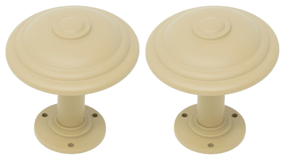 Urbanest Set Of 2 Tondo Metal Drapery Medallion Holdback, Cottage