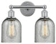Innovations 616-2W-PC-G257 Caledonia 2 Light Bath Vanity Light, Polished Chrome