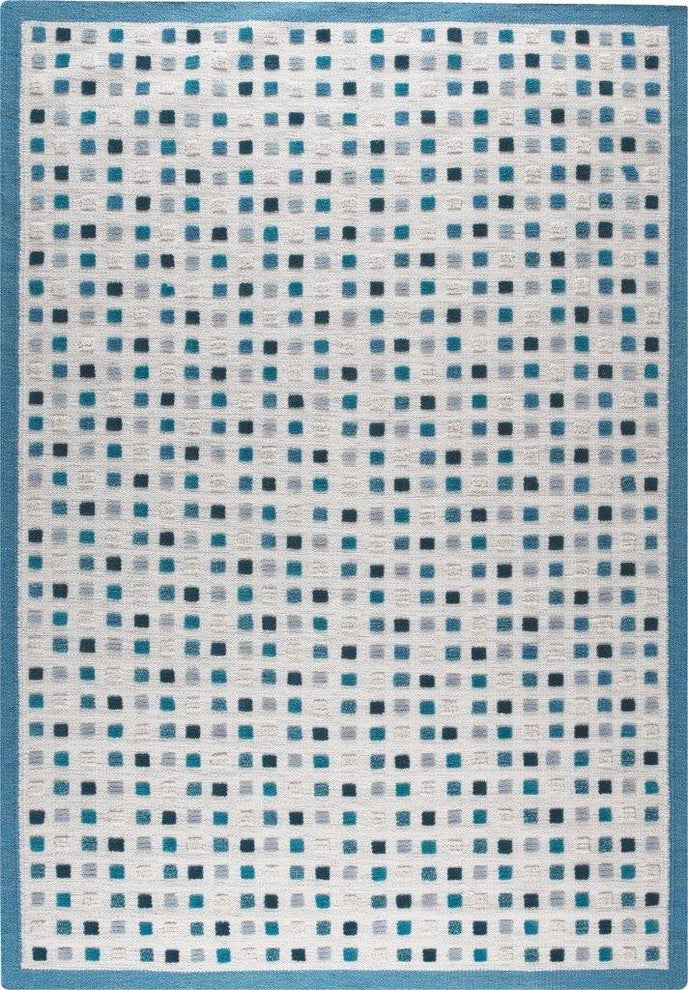 Khema1 Rug, Turquoise, 5'6"x7'10"