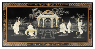 Black Lacquer Coffee Table Royal Ladies