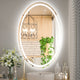 Oval LED Vanity Mirror for Bathroom, Anti Fog IP54 Waterproof CRI90, 36"x24"