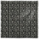 Circle Vine Black 2 58x58 Tablecloth