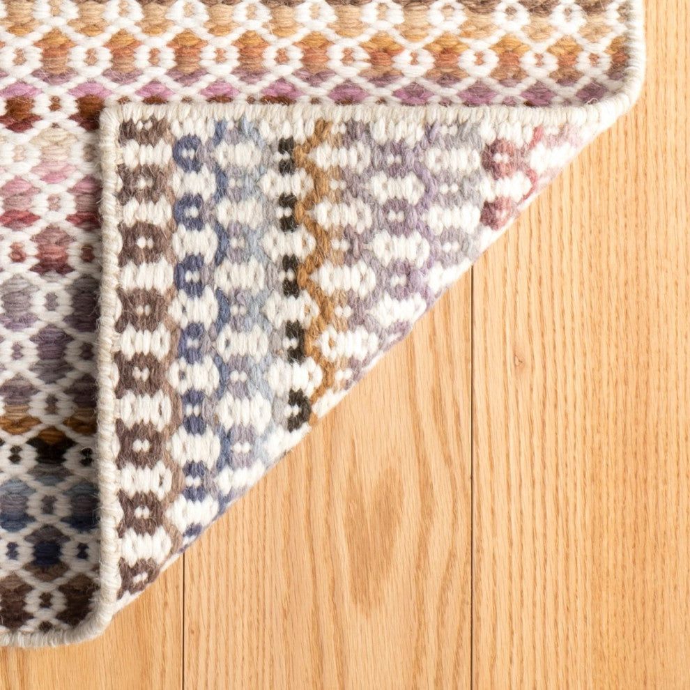 Dash & Albert Poppy Multi Handwoven Wool Rug, Multi, 2' x 3'