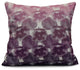 Beach Clouds, Geometric Print Pillow, Purple, 18"x18"