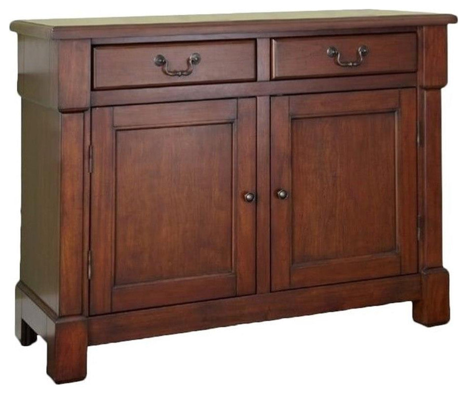 Homestyles Aspen Wood Buffet in Brown