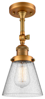 Innovations Lighting 201F-Bb-G64 1 Light Semi-Flush Mount