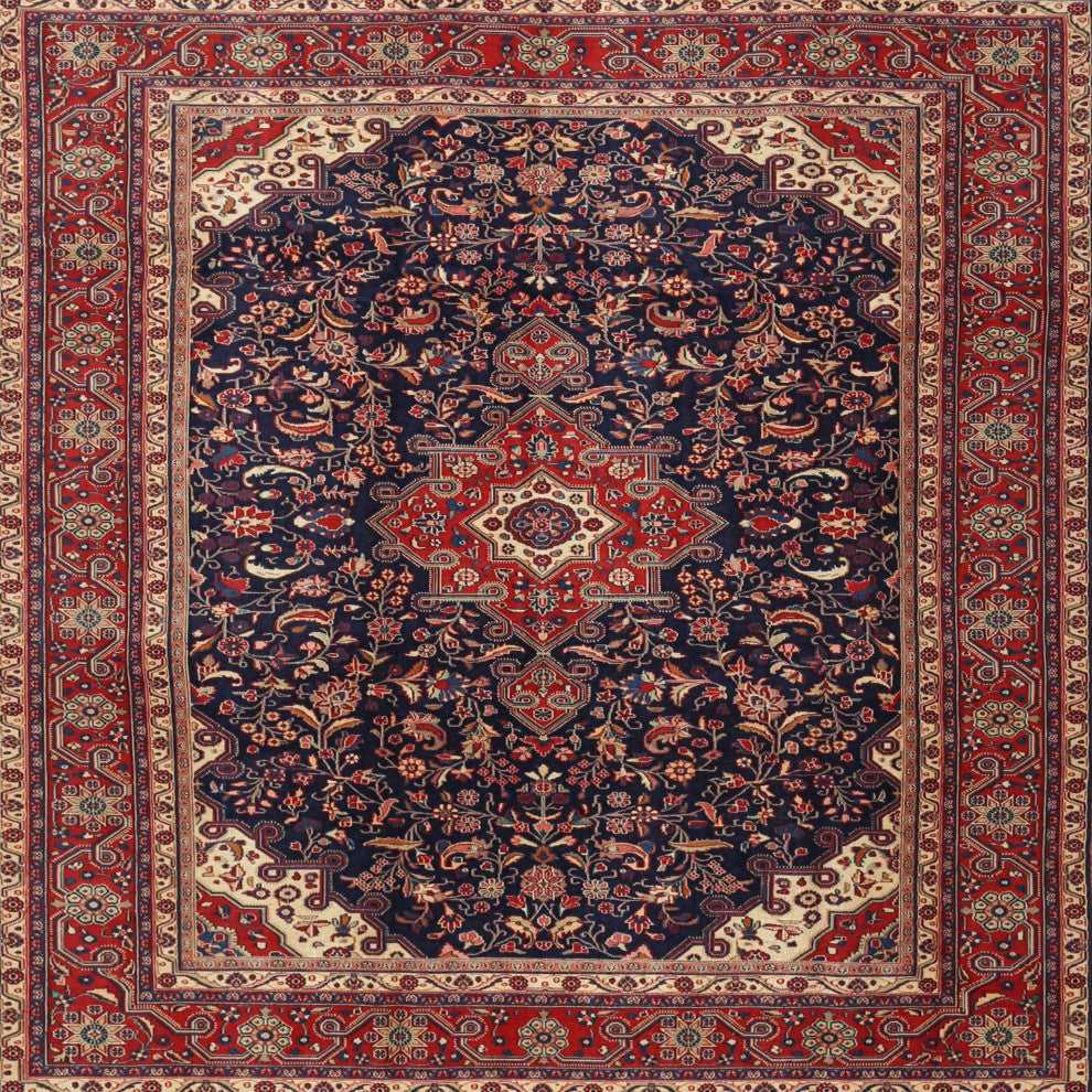 Ahgly Company Indoor Square Traditional Area Rugs, 5' Square