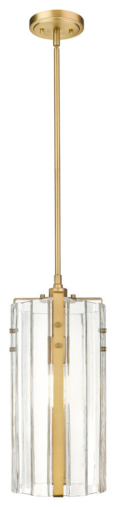 Zlite 3036P8-RB 1-Light Pendant, Clear