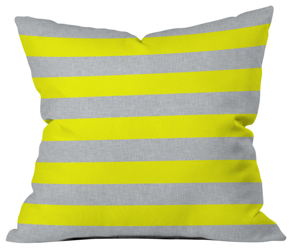 Holli Zollinger Bright Stripe Outdoor Throw Pillow