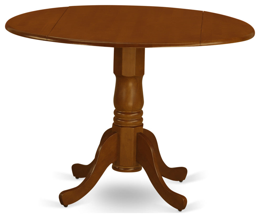 5 Pc Kitchen Table Set -Breakfast Nook And 4 Wooden Chairs
