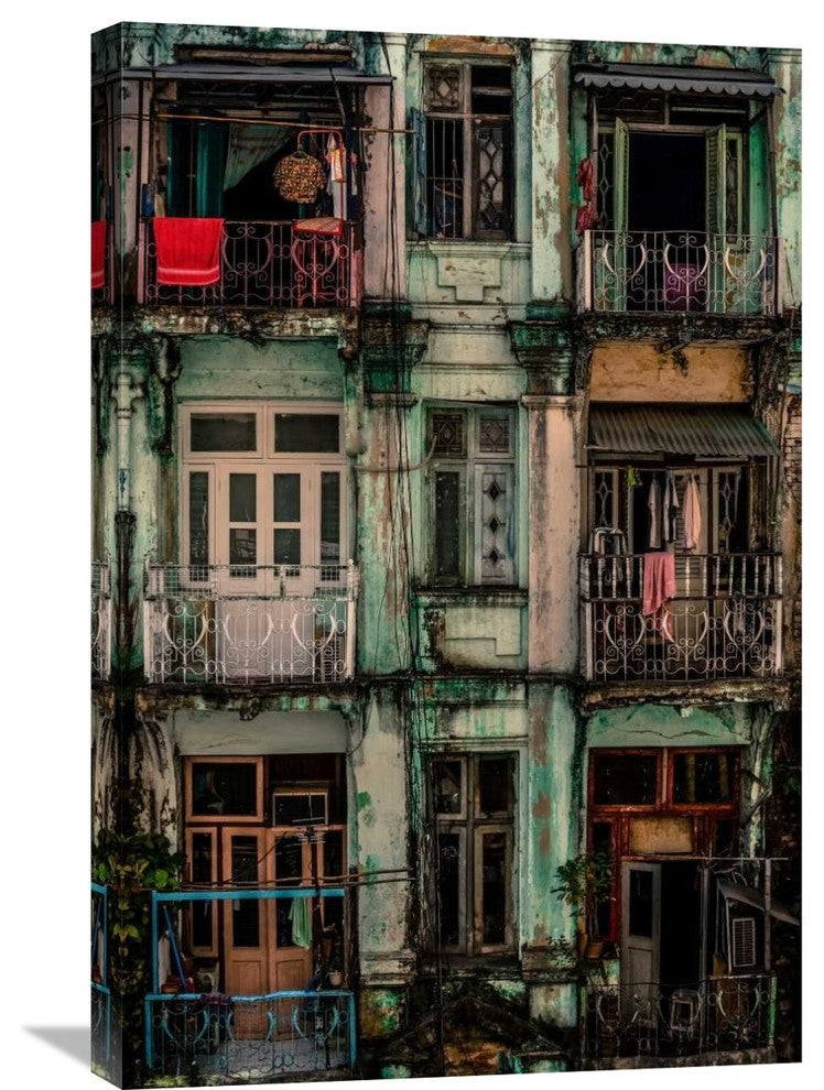 "Remnants Of Another Era" Stretched Canvas Giclee by Marcus Blok, 20x30"