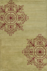 Allie Abstract Contemporary Area Rug, 8'x10'