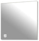 Clarity Fog Free Shower Mirror, Wall Mountable With Lithium Ion Battery