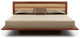 Copeland Moduluxe 35" Queen Bed With Upholstery, Cognac Cherry, Sand