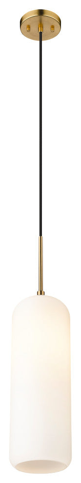 Zlite 732P22-HBR 1-Light Pendant, Matte Opal