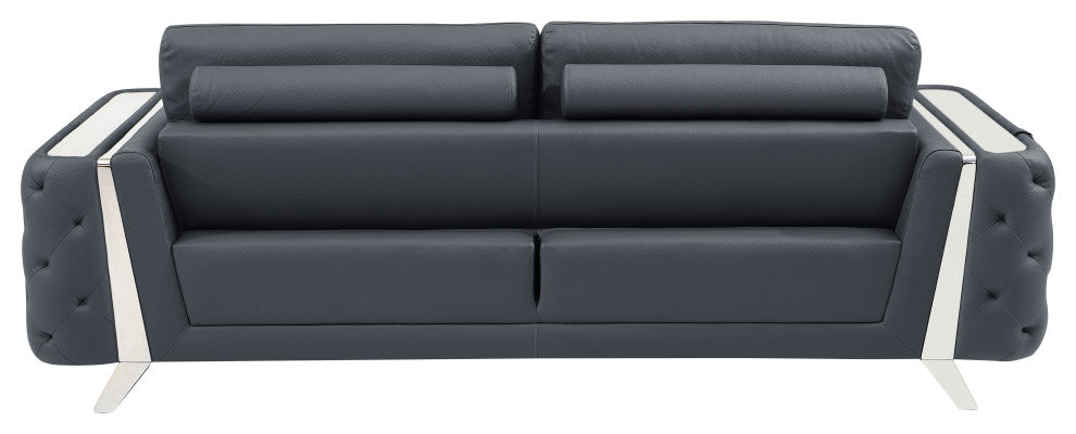 Leonardo Top Grain Italian Leather  Sofa