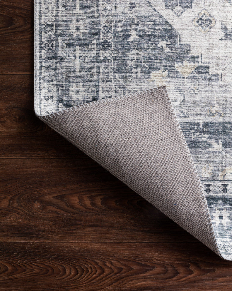 Loloi II Skye Area Rug, Silver/Gray, 2'6"x10'0"