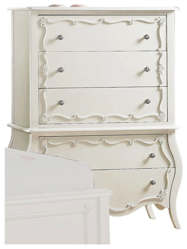 ACME Edalene Chest, Pearl White