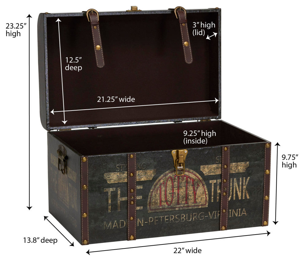 Large Decorative Trunk