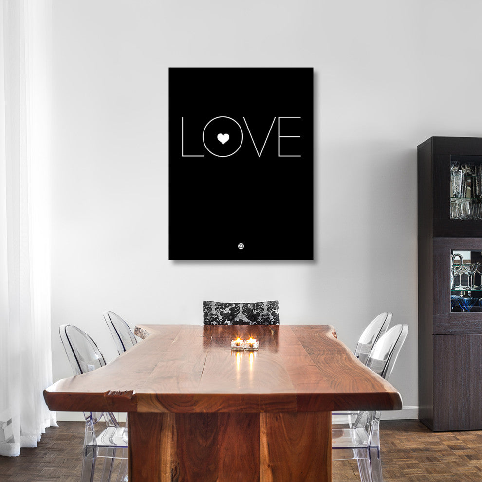 "Love Poster Black" Fine Art Print
