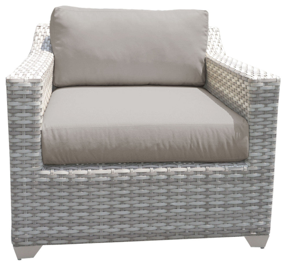 Fairmont 11 Piece Outdoor Wicker Patio Furniture Set 11d