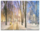 "Mariinsky Garden Long Shot" Photography Wall Art, 3 Panels, 36"x28"