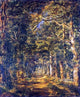 Charles Leroux Path Among the Trees at Souliers Wall Decal Print